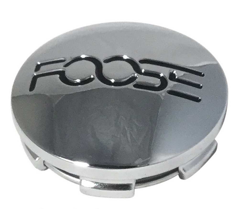 Foose 2.47" Snap In Chrome Cap