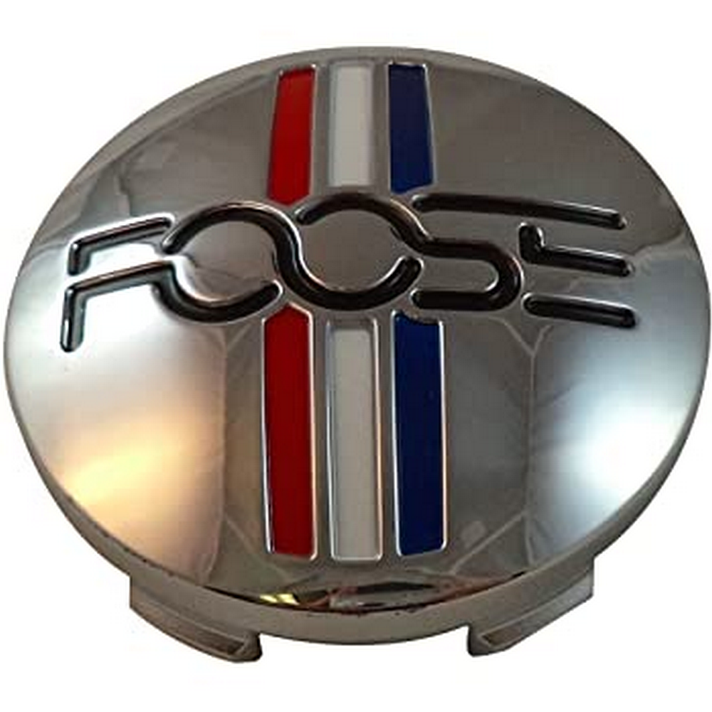 Foose Chrome Rwb Cap-2.70" Cap Grv