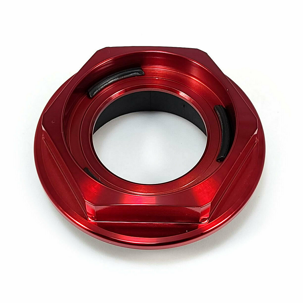 Rotiform Threaded Red Rse Cap W/ No Logo