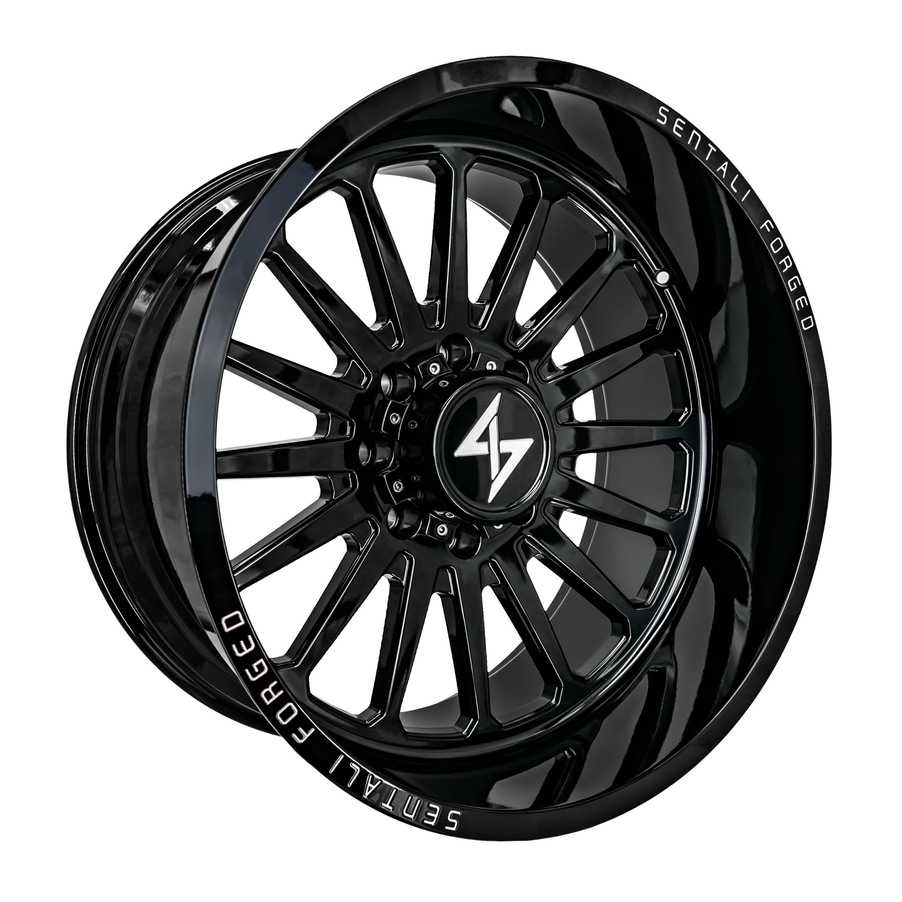 Sentali Forged SF-2 22x12 6x139.7 -44 106.2 Gloss Black