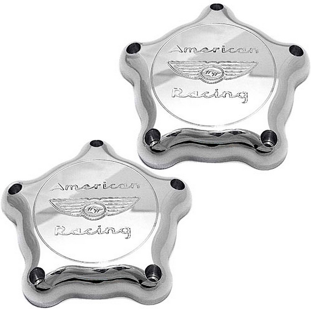 Ar Cap Bonneville Flat Tt Chrome Pair