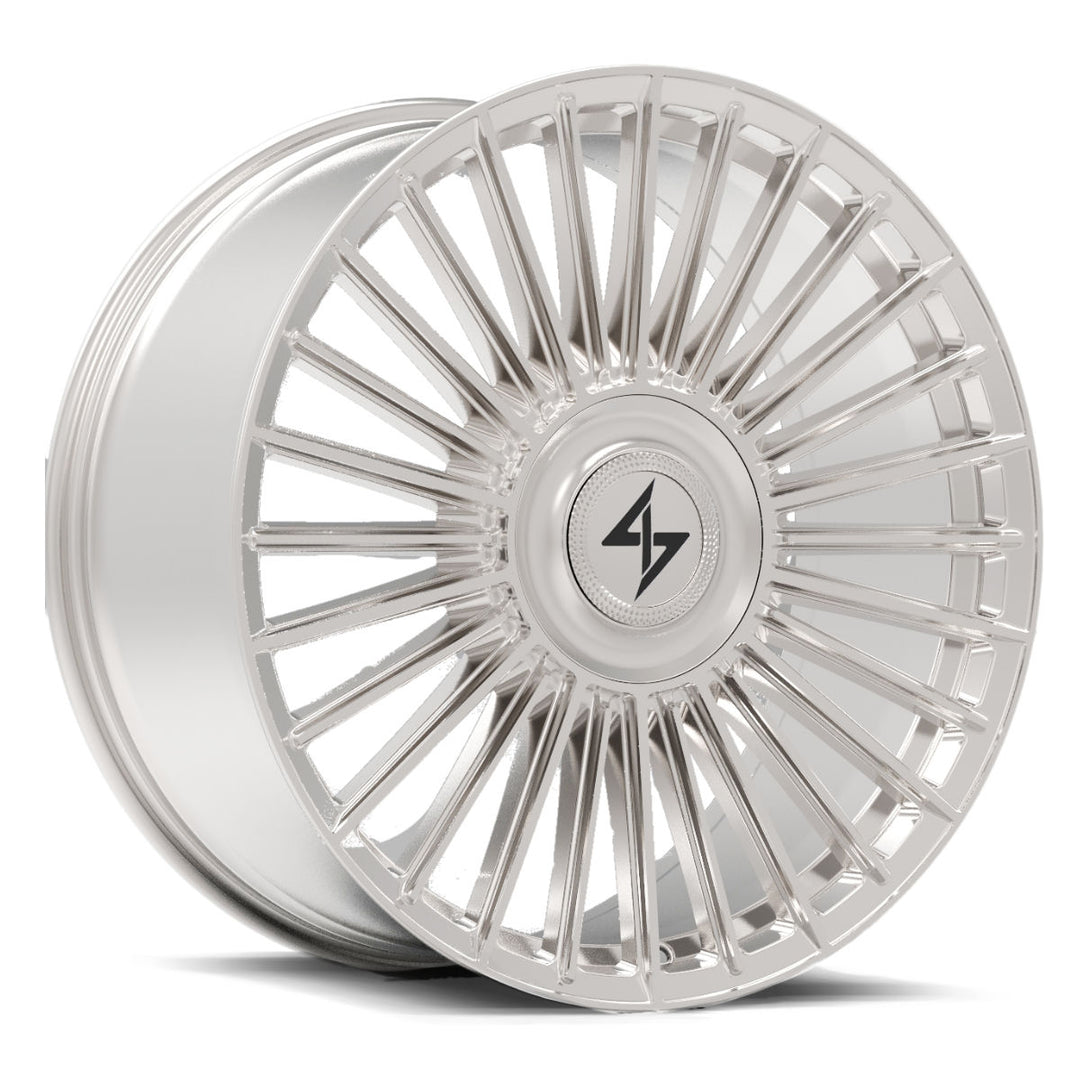 Sentali Luxx Spectre 24x10 5x127 / 5x120 30 74.1 Chrome