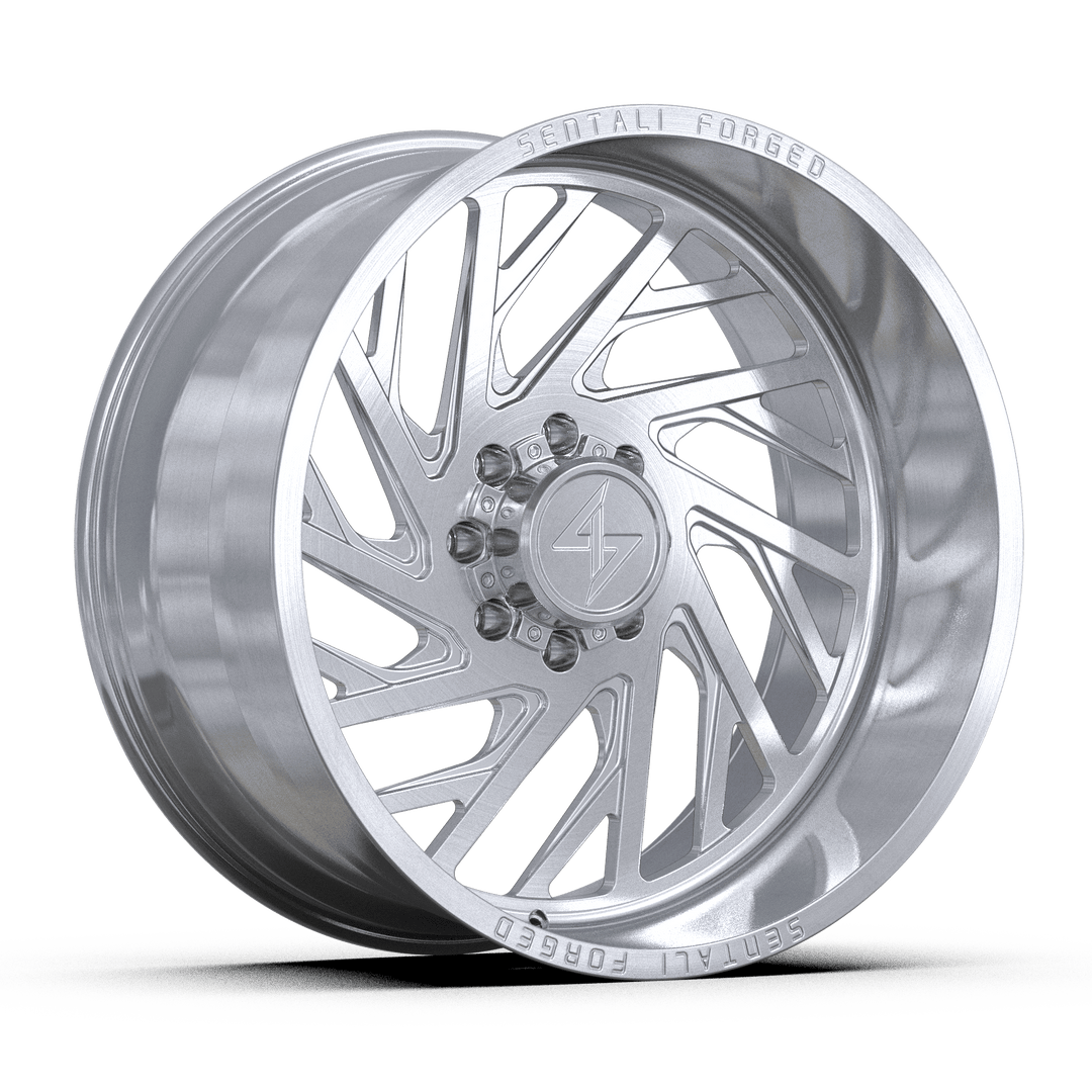 Sentali Forged SF7BRM 22x12 8x180 -44 124.3 Brushed Milled