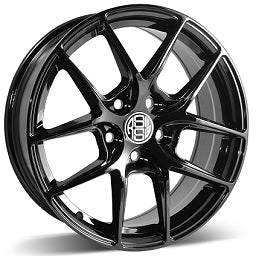 RSSW Apex 16x6.5 5x112 40 57.1 Gloss Black