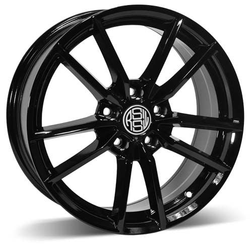 RSSW Grid 16x6.5 5x112 38 57.1 Gloss Black