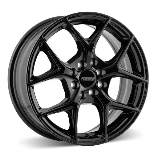 RSSW Boost 15x6.5 5x100 / 5x114.3 40 73.1 Gloss Black
