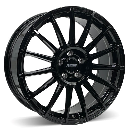 RSSW Alpha 16x6.5 5x114.3 40 67.1 Gloss Black