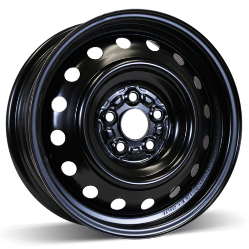 RSSW Steel Wheel 15x6 5x100 55 56.1 Black