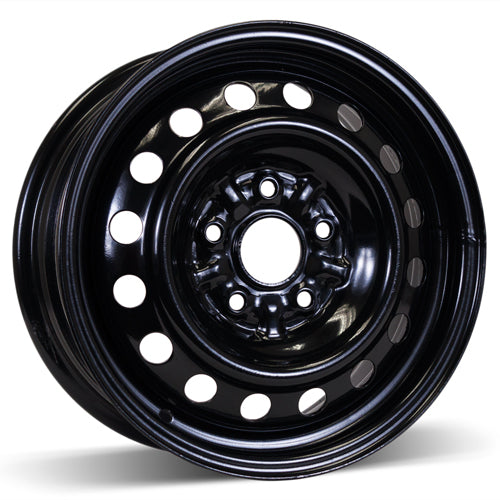 RSSW Steel Wheel 15x6.5 5x114.3 50 60.1 Black