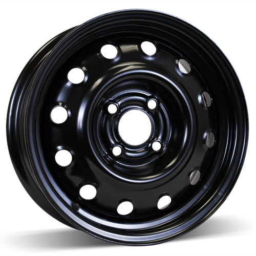 RSSW Steel Wheel 14x5.5 4x100 45 59.1 Black