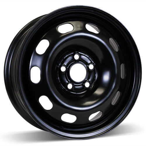 RSSW Steel Wheel 15x6 5x100 37 57.1 Black