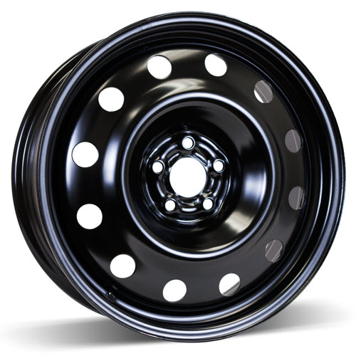 RSSW Steel Wheel 17x6.5 5x100 44 57.1 Black