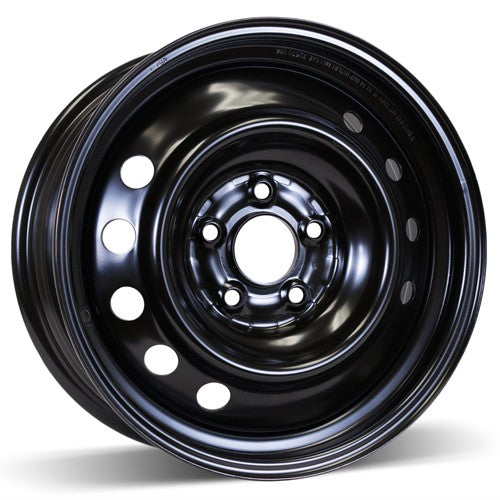 RSSW Steel Wheel 16x6.5 5x114.3 40 66.1 Black