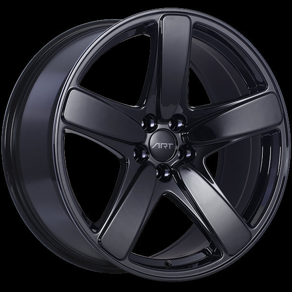 ART REPLICA 182 20X9.0 5X112 26 66.5 GLOSS BLACK - TheWheelShop.ca