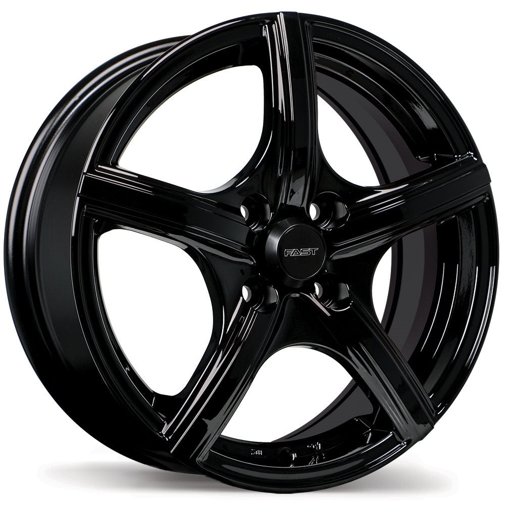 Fast Wheels Jet 14x5.5 4x100mm +40 54.1 Gloss Black