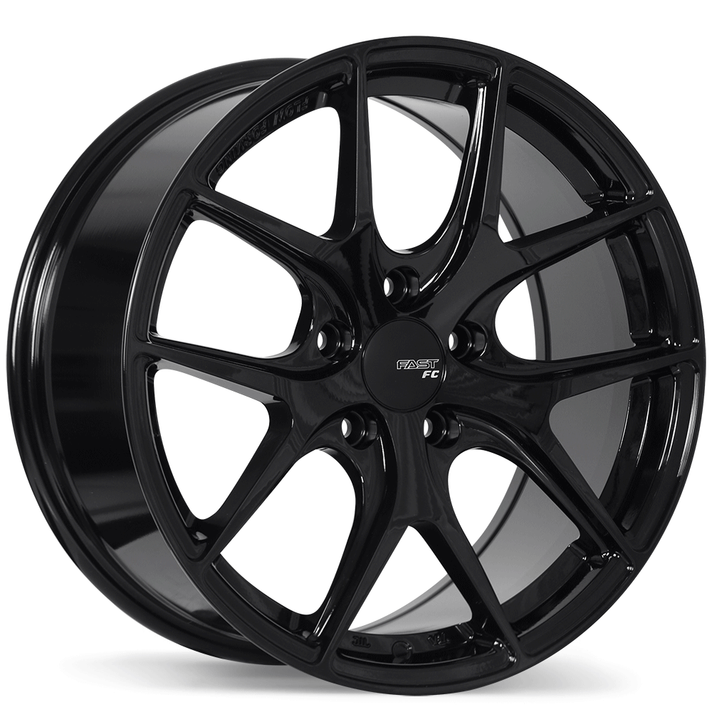 Fast Wheels FC04 20x8.5 5x114.3mm +45 72.6 Metallic Black – The