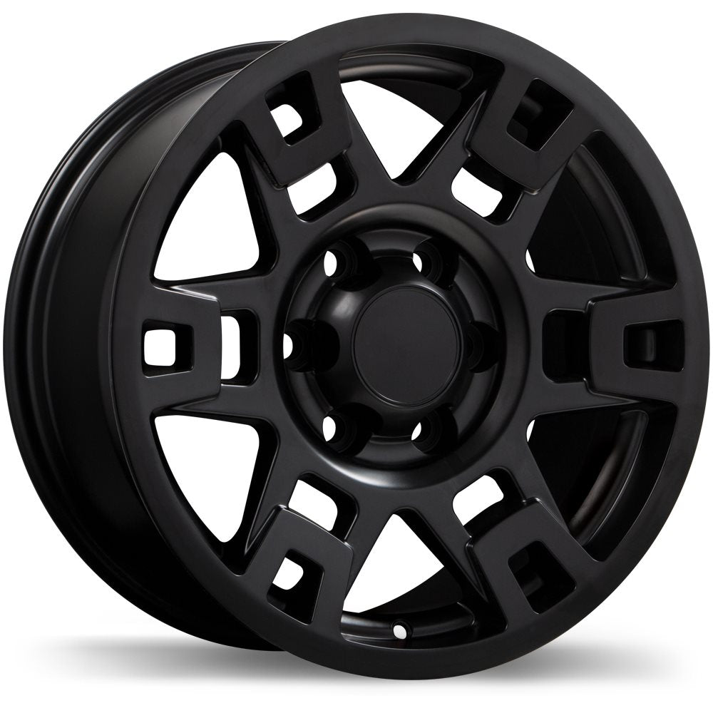 REPLIKA R213 17X8.0 6X139.7MM +5 106.1 SATIN BLACK - TheWheelShop.ca