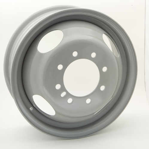 RT STEEL WHEEL 16X6 8X165.1 136 124 GREY - TheWheelShop.ca