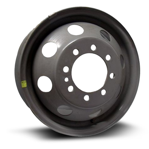 RT STEEL WHEEL 16X6 8X165.1 129 124 GREY - TheWheelShop.ca