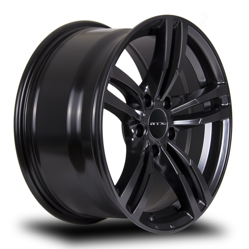 RTX GRAZ 17X8 5X120 35 72.6 SATIN BLACK - TheWheelShop.ca