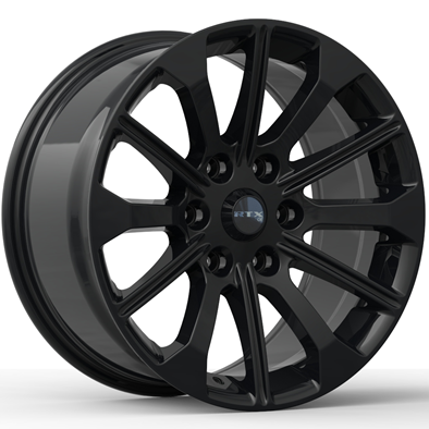 RTX OE FD-02 17x8.5 6x135 30 87.1 Gloss Black