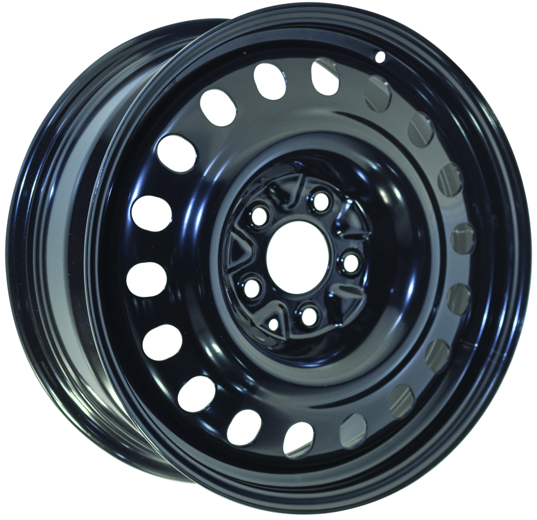 RT STEEL WHEEL 17X7 5X120 40 67.1 BLACK - TheWheelShop.ca