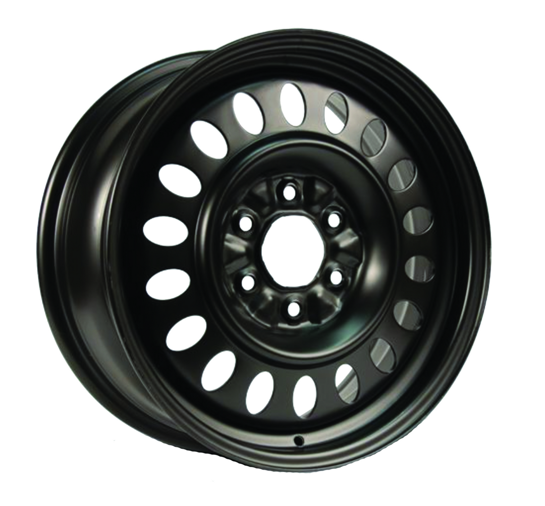 RT STEEL WHEEL 17X7 6X127 50 78.3 BLACK - TheWheelShop.ca