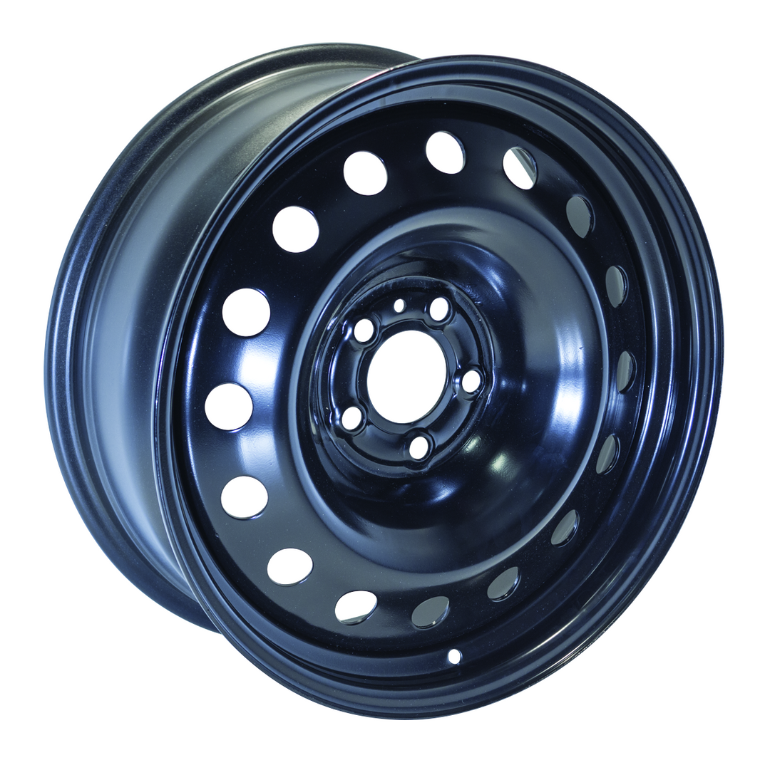 RT STEEL WHEEL 18X7 5X115 15 71.5 BLACK - TheWheelShop.ca