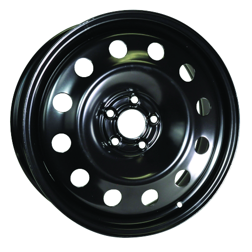 RT STEEL WHEEL 18X7.5 5X108 42 63.4 BLACK - TheWheelShop.ca