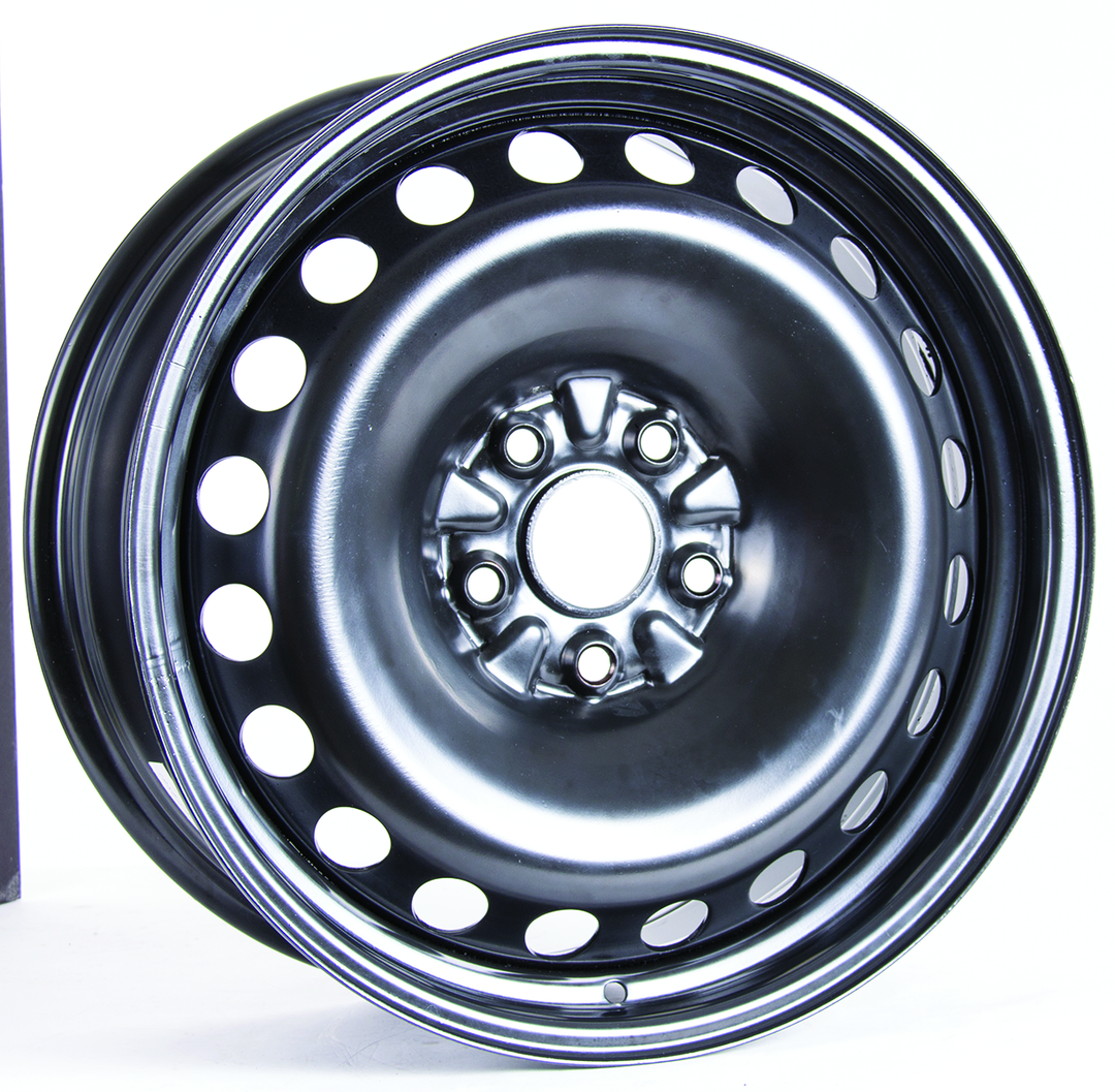 RT STEEL WHEEL 18X8 5X120 40 64.1 BLACK - TheWheelShop.ca