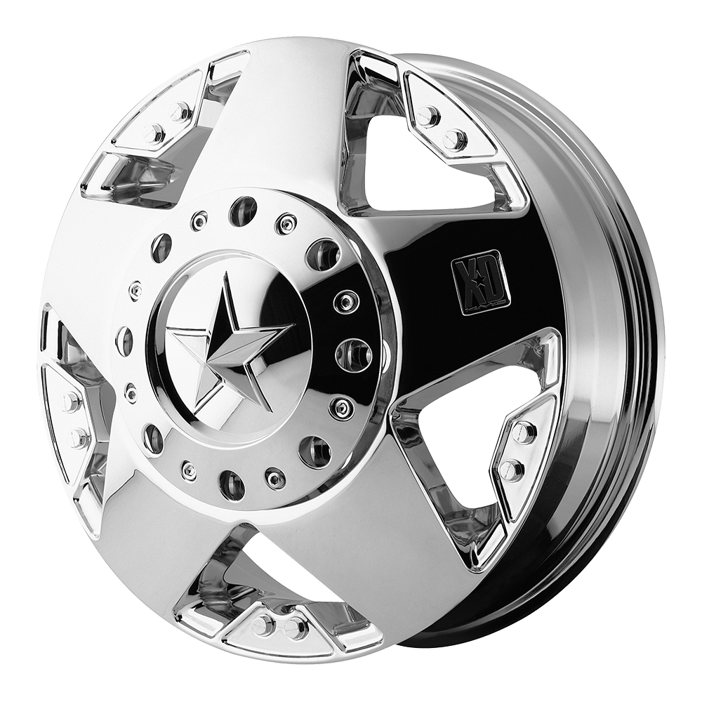 XD WHEELS XD775 ROCKSTAR 16X6 8X170 111 125.1 CHROME - FRONT