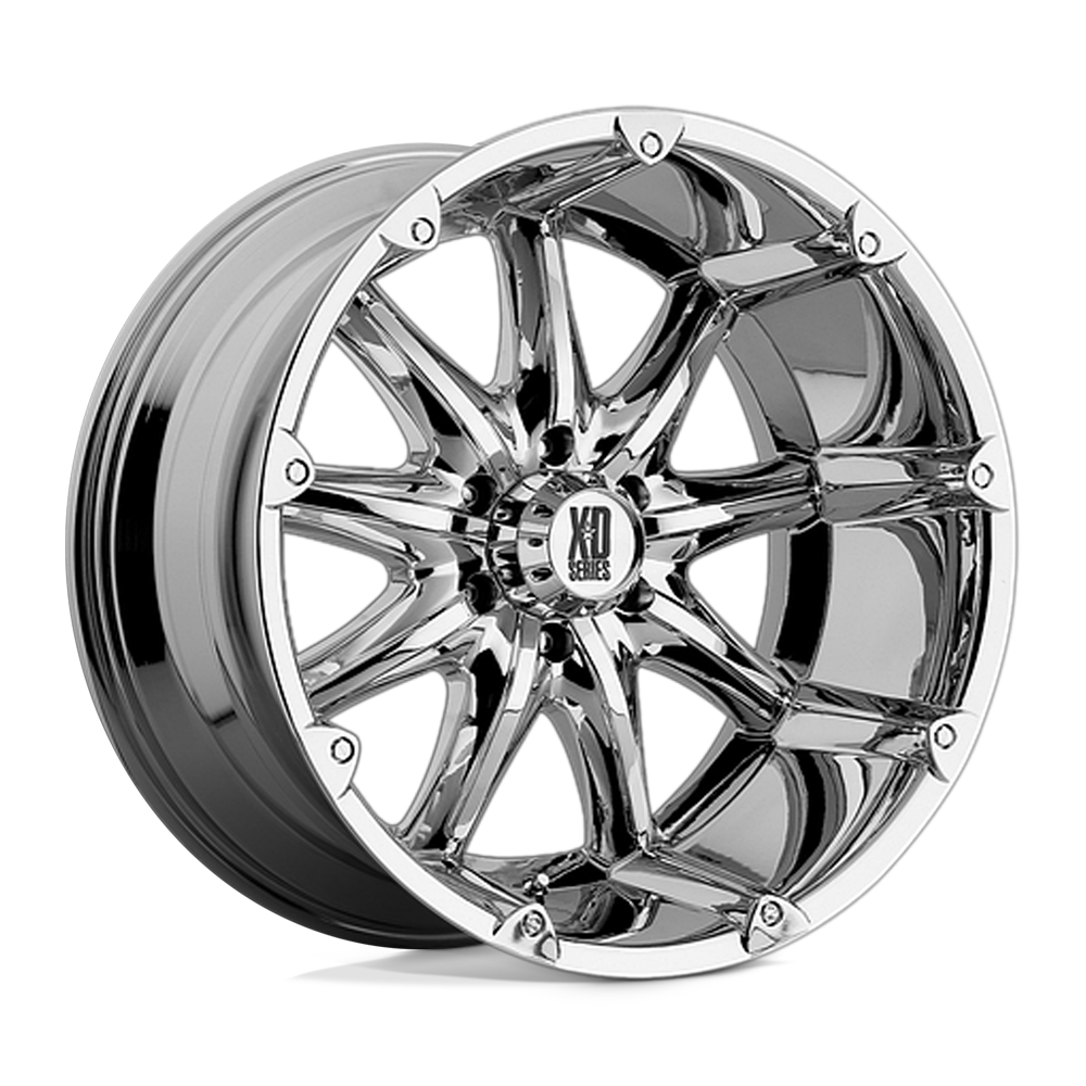 XD WHEELS XD779 BADLANDS 20X9 8X165.1 -12 125.1 CHROME