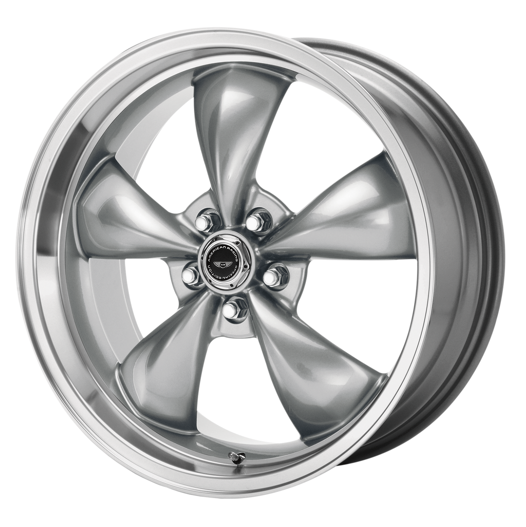 AMERICAN RACING AR105 TORQ THRUST M 16X7 5X110 35 65.07 ANTHRACITE MACHINED LIP