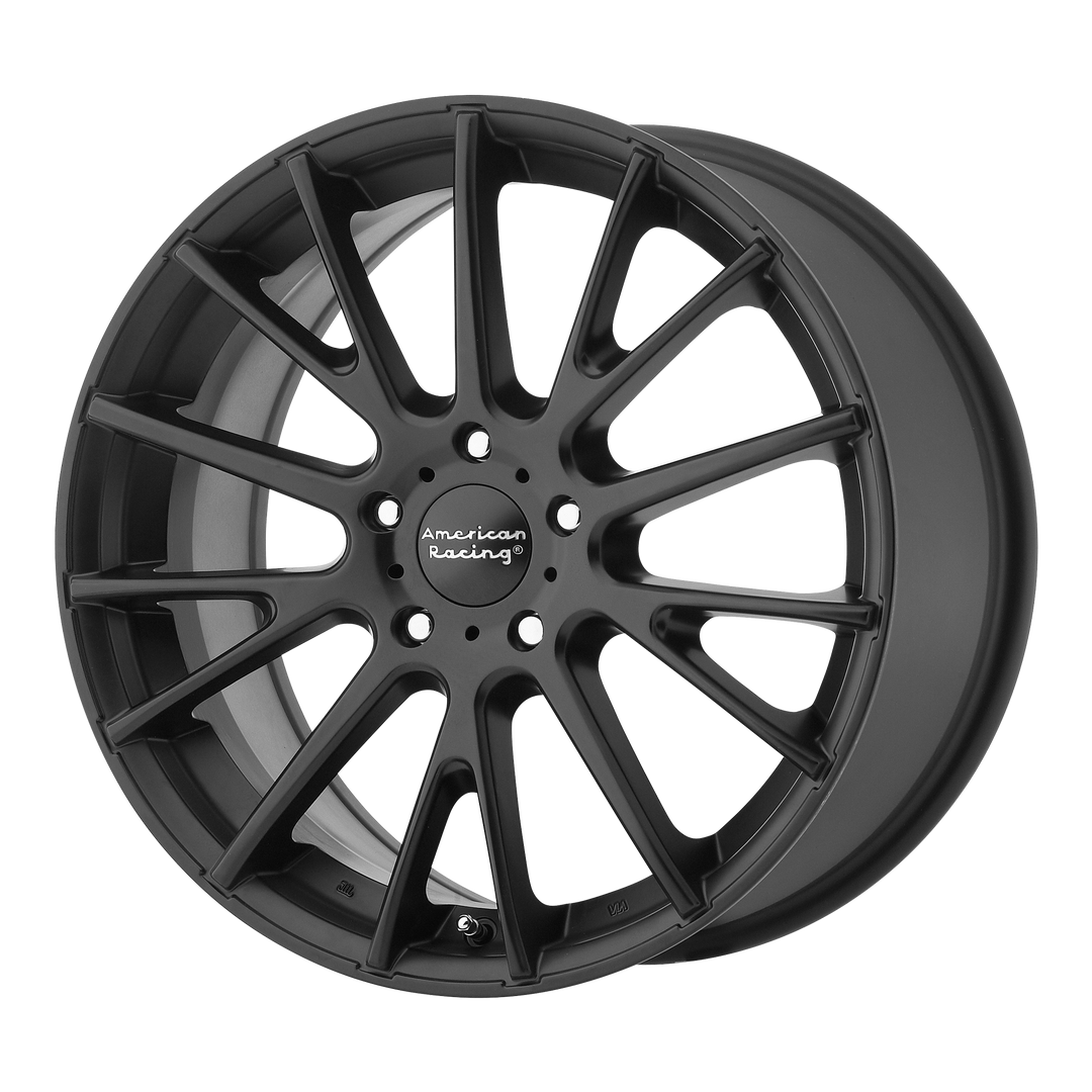 AMERICAN RACING AR904 16X7 5X112 40 72.56 SATIN BLACK