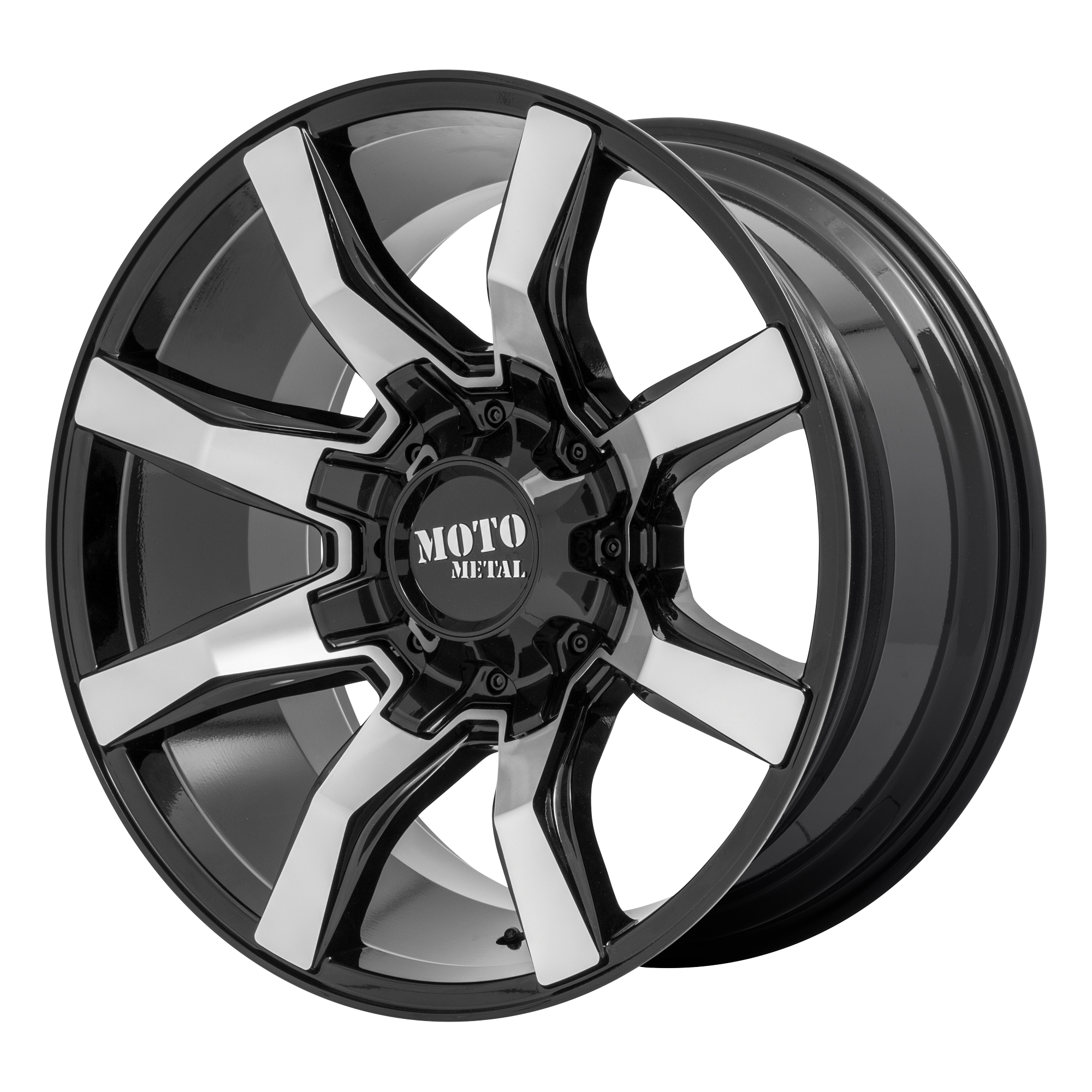 Moto Metal Mo804 Spider 20x10 8x165.1 12 125.1 Gloss Black