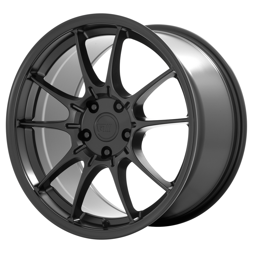 MOTEGI MR152 SS5 17X8 4X108 45 63.36 SATIN BLACK