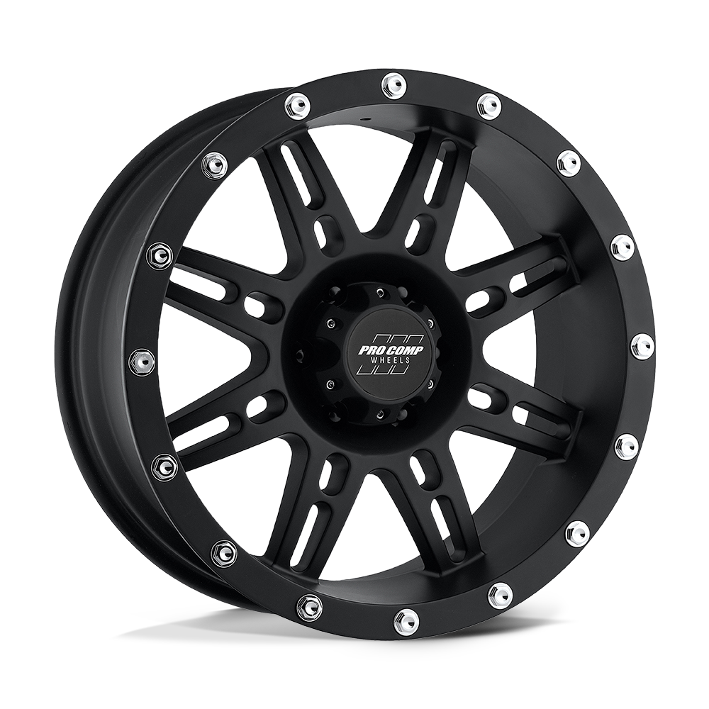 Pro Comp Pa31 Stryker 16x8 6x139.7 0 108 Flat Black