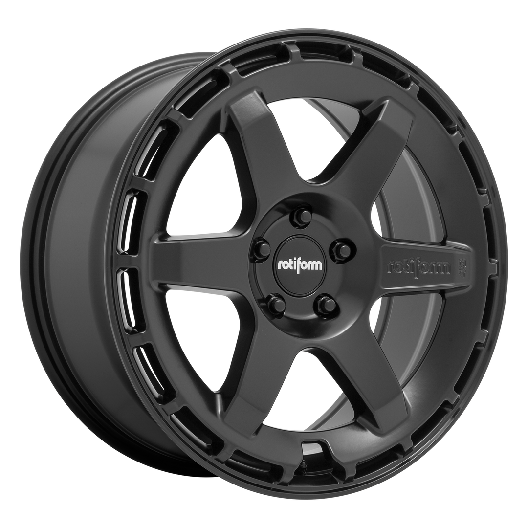 ROTIFORM 1PC R186 KB1 19X8.5 5X108 42 72.56 MATTE BLACK
