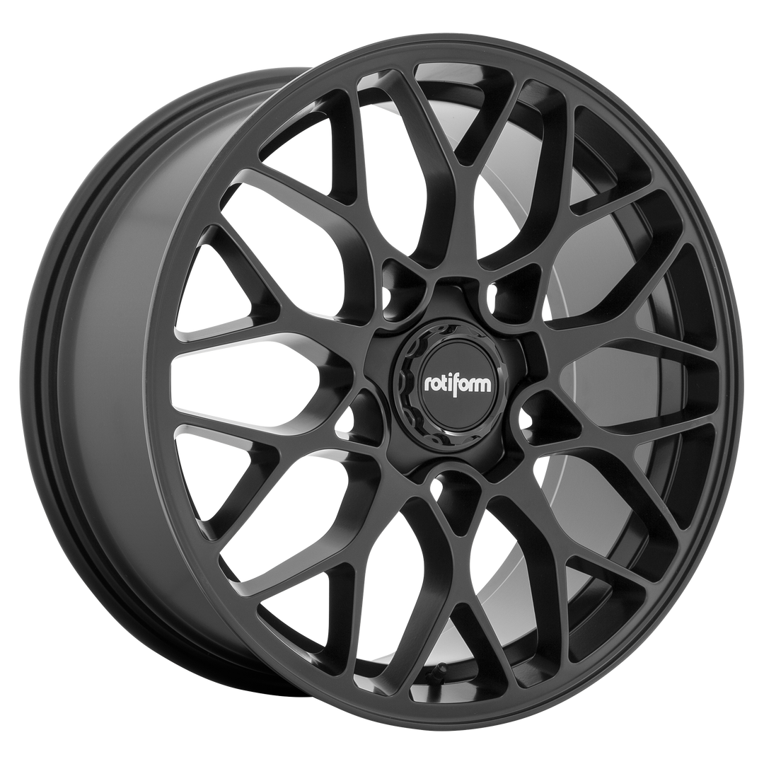 ROTIFORM 1PC R190 20X9 5X112 25 66.56 MATTE BLACK