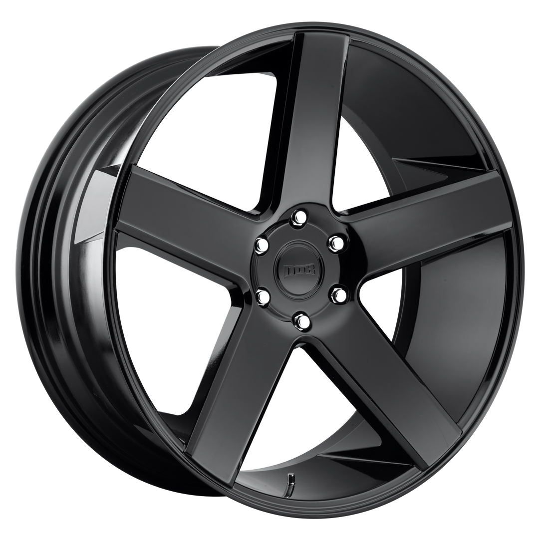 DUB 1PC S216 BALLER 24X10 5X139.7 26 78.1 GLOSS BLACK