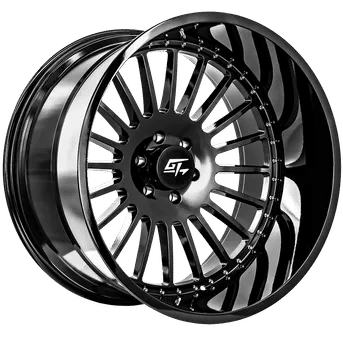 GT Offroad Strike 20x10 8x170 -18 125.2 Gloss Black