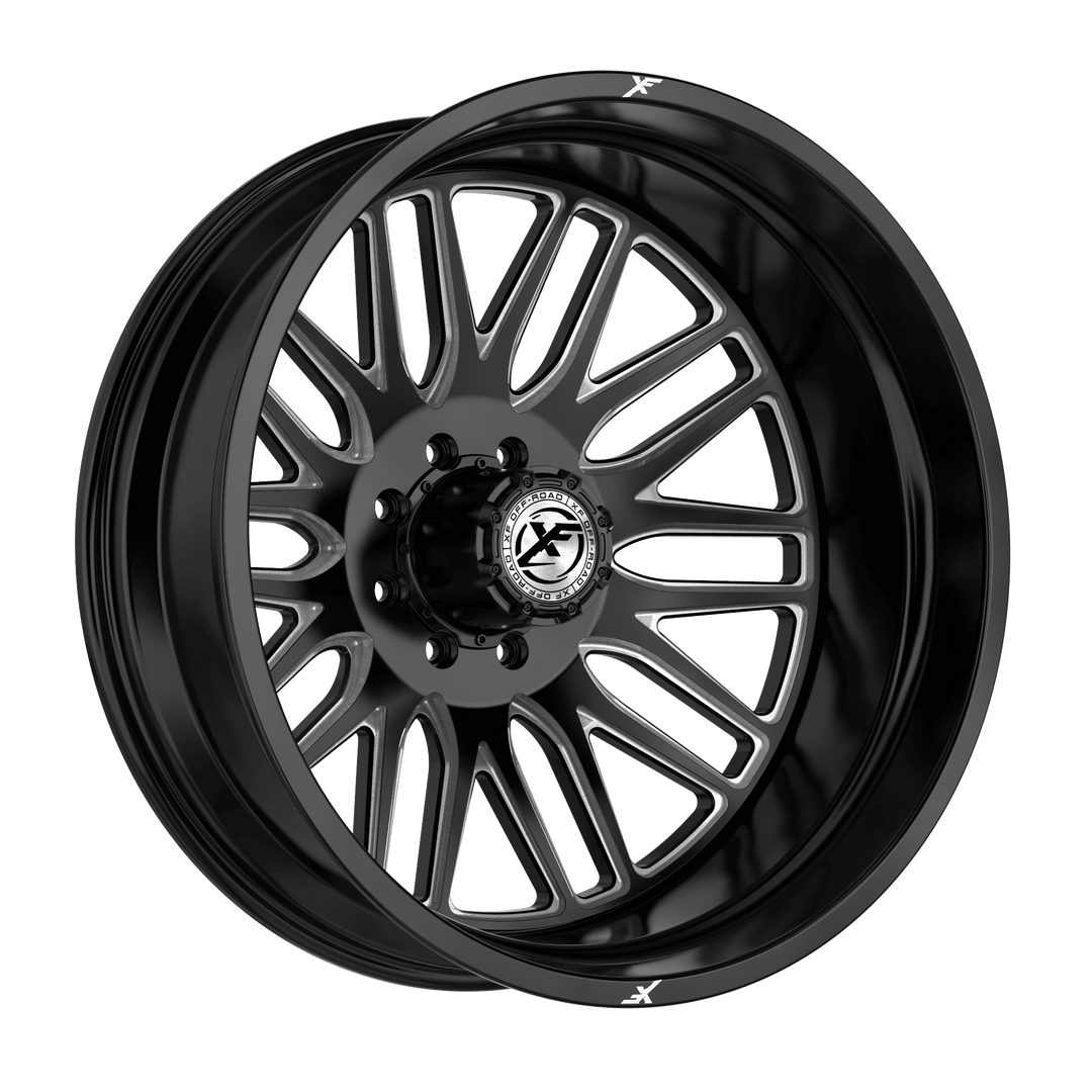 XF Offroad XF-240 20x8.25 8x165.1 -240 121.3 Gloss Black Milled