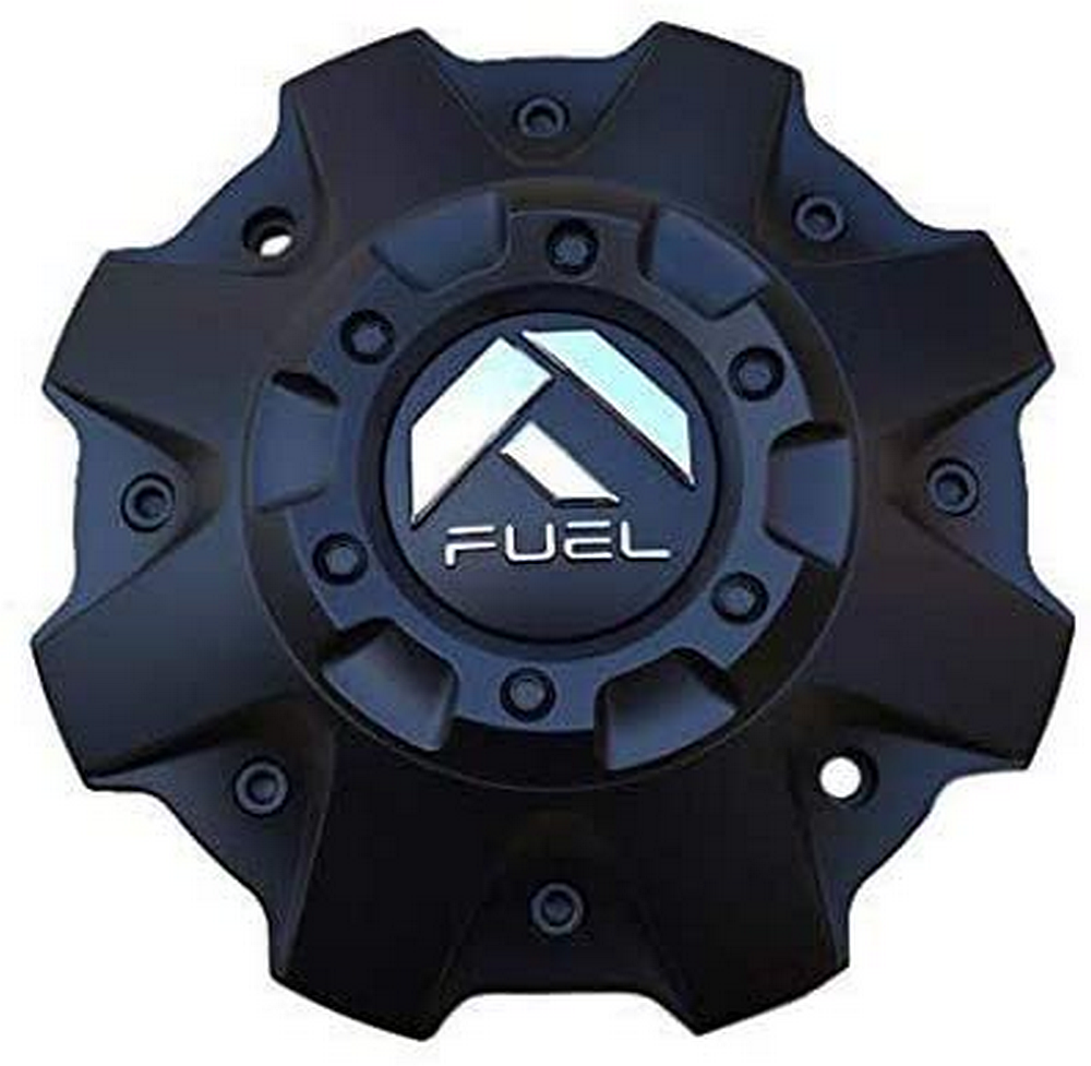 Fuel Matte Black Covered Cap-short