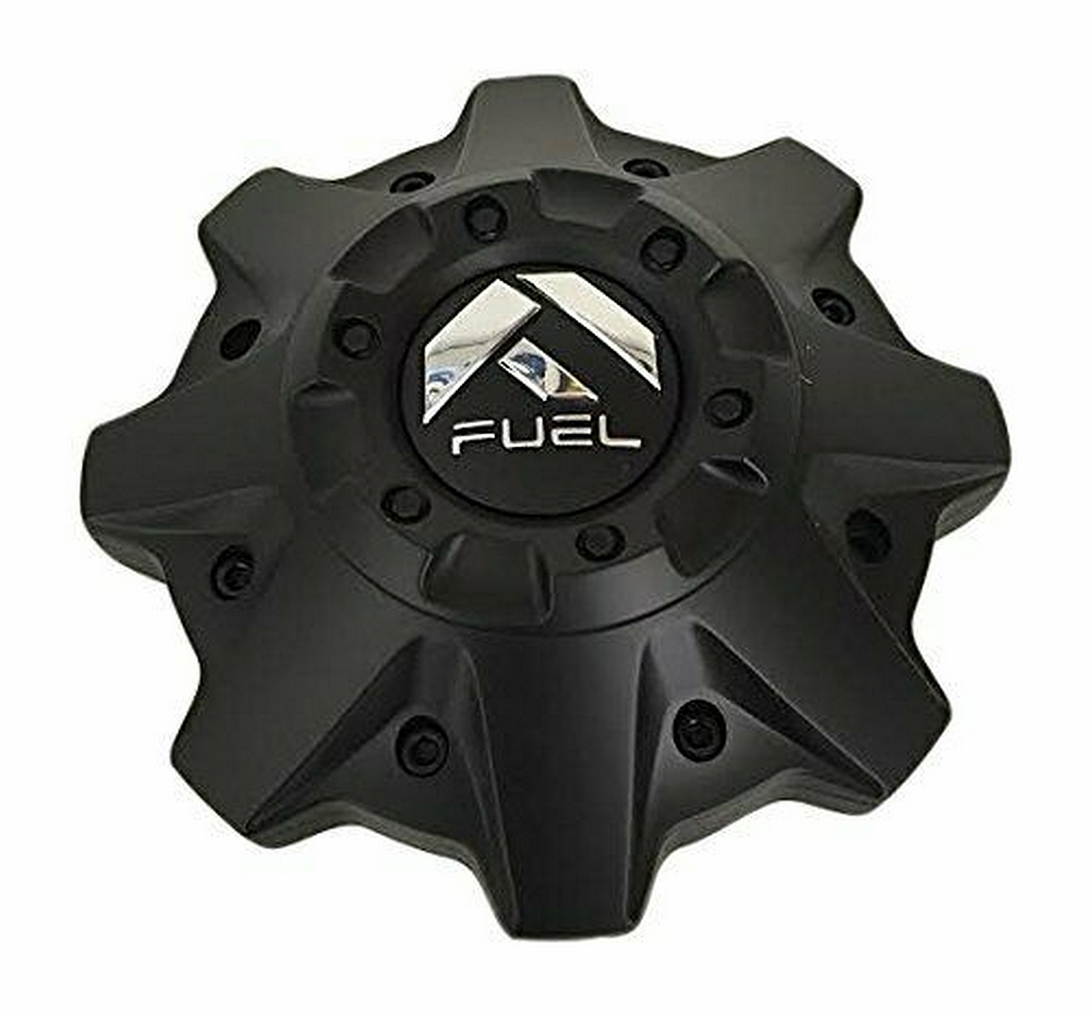Fuel Black Cap For 8l-black Rivets