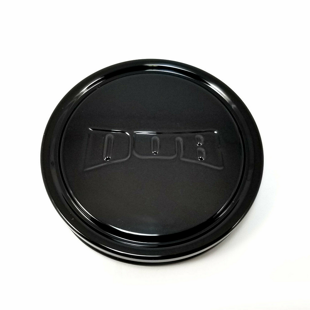 Dub Gloss Black 3.0" Flat Cap