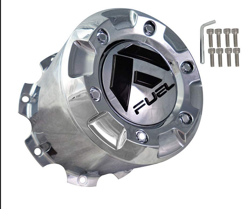 Fuel Dualie Cap-rear Chrome For 92/93