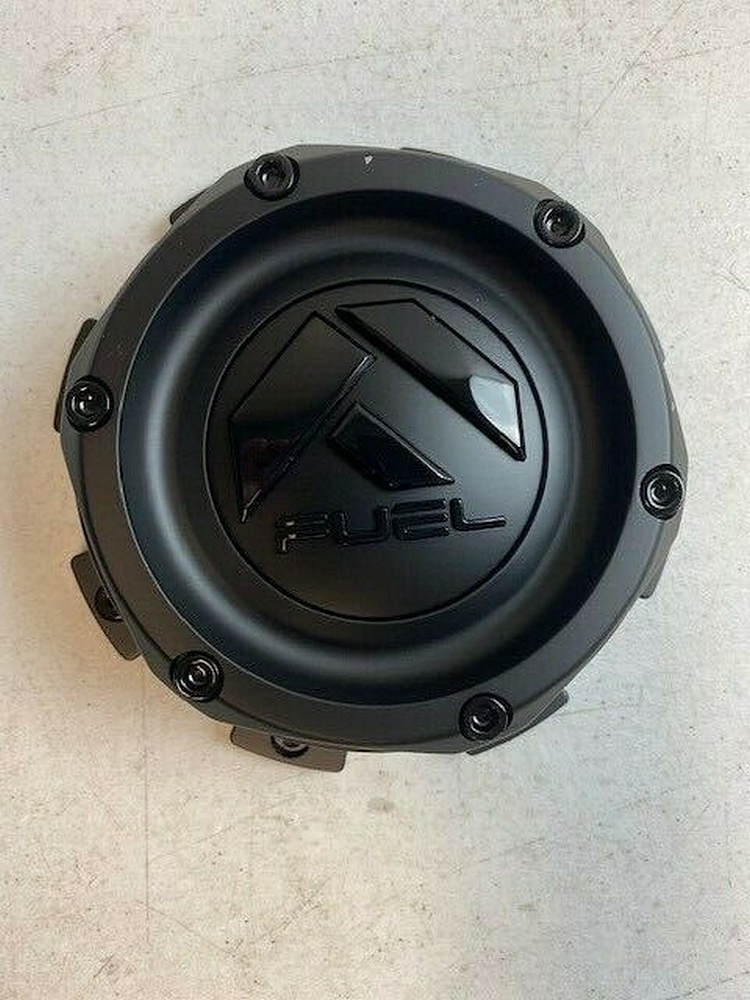 Fuel Bolton Cap 8x6.5/170 Mblk Gblk Logo