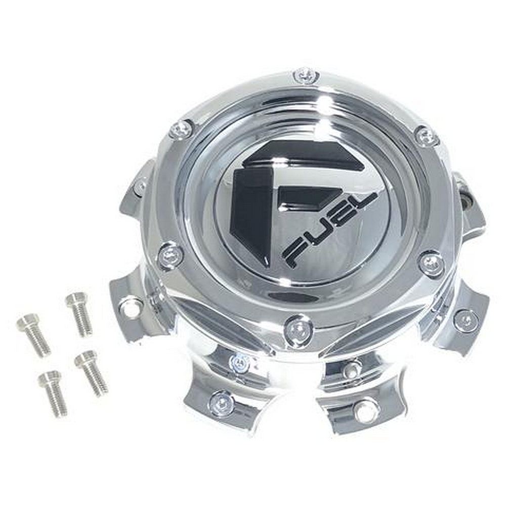Fuel Chrome Bolt On Cap 8x6.5/170(2.51")