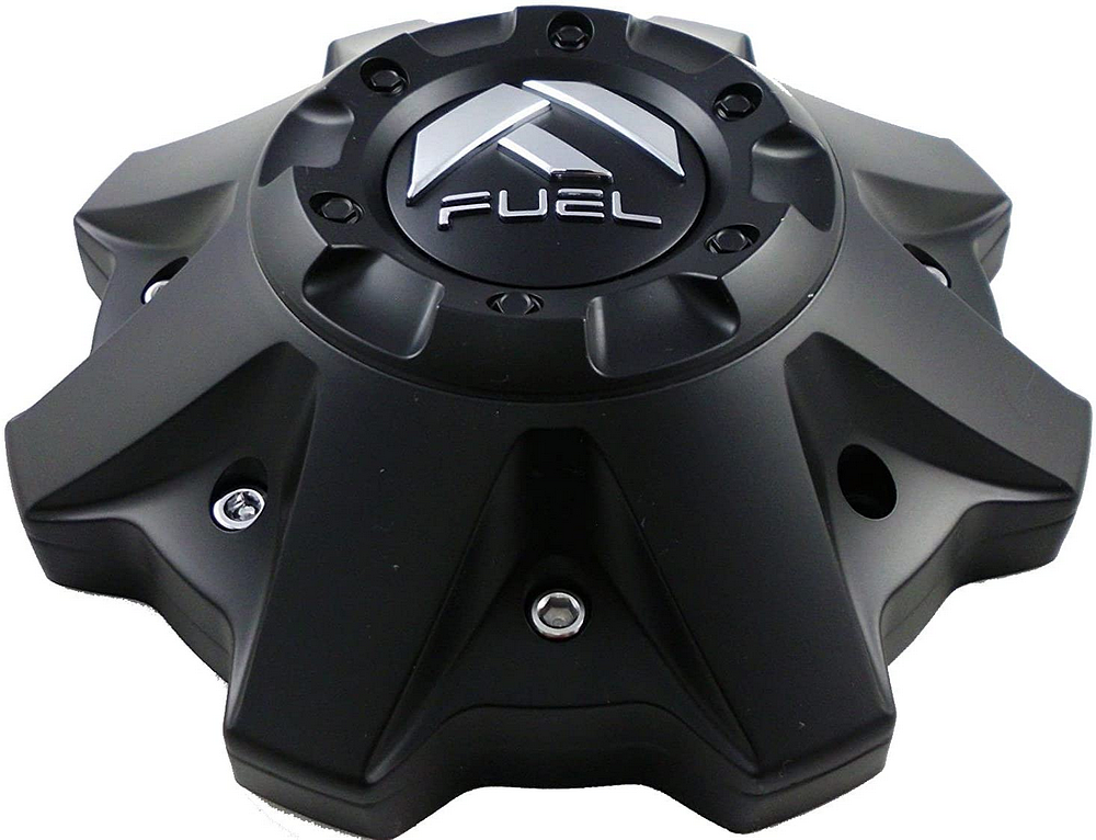 Fuel Mt-blk Bolt On Cap 8x6.5/170(2.51")