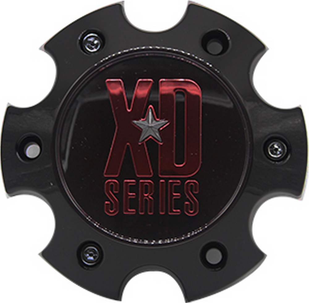 Xds Cap 6x135 Sg-black W/ Red Tint Cc